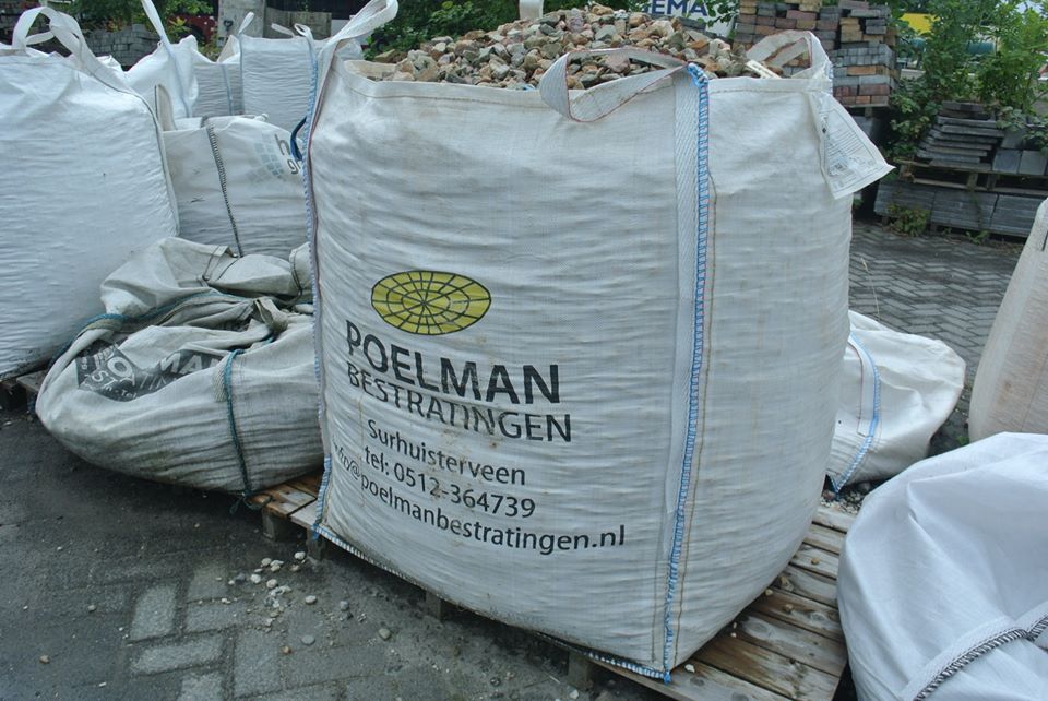 Big bag zand m³ | Poelman Bestratingen